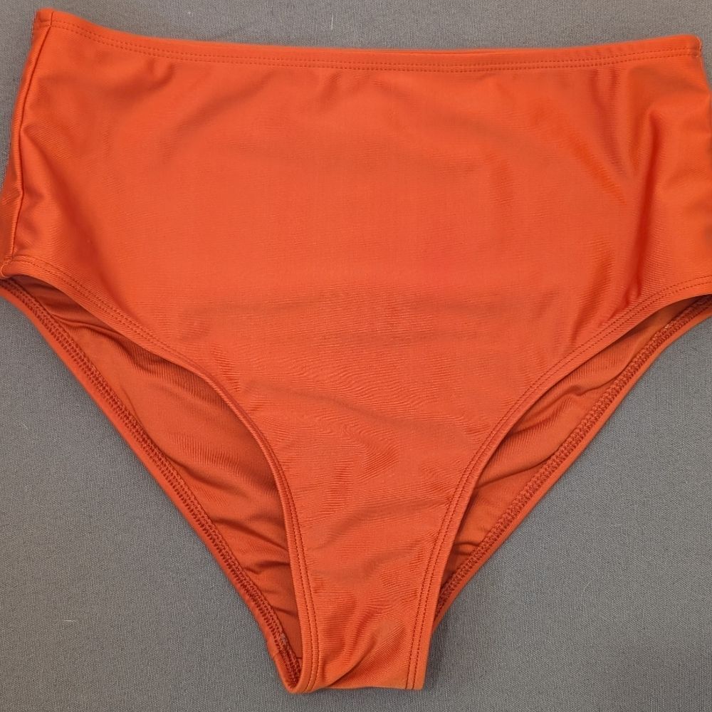 💕3 For 12 💕 AERO Vibrant Orange High-Waisted Bikini Bottom